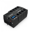 CyberPower BR700ELCD uninterruptible power supply (UPS) Line-Interactive 0.7 kVA 420 W 8 AC outlet(s CyberPower BR700ELCD uninterruptible power supply (UPS) Line-Interactive 0.7 kVA 420 W 8 AC outlet(s