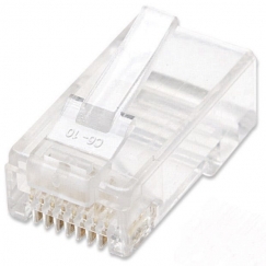 Intellinet 502344 коннектор RJ-45 Прозрачный