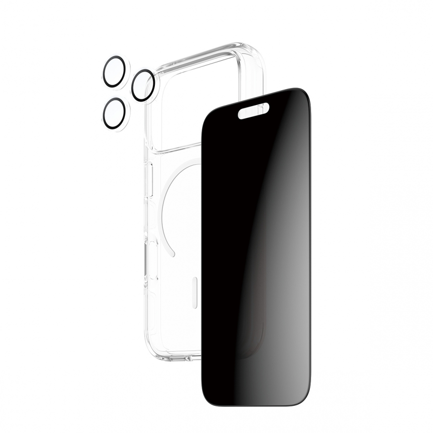 PanzerGlass ® | CARE by ® 3-in-1 Flagship Privacy Bundle iPhone 17 Pro – 5