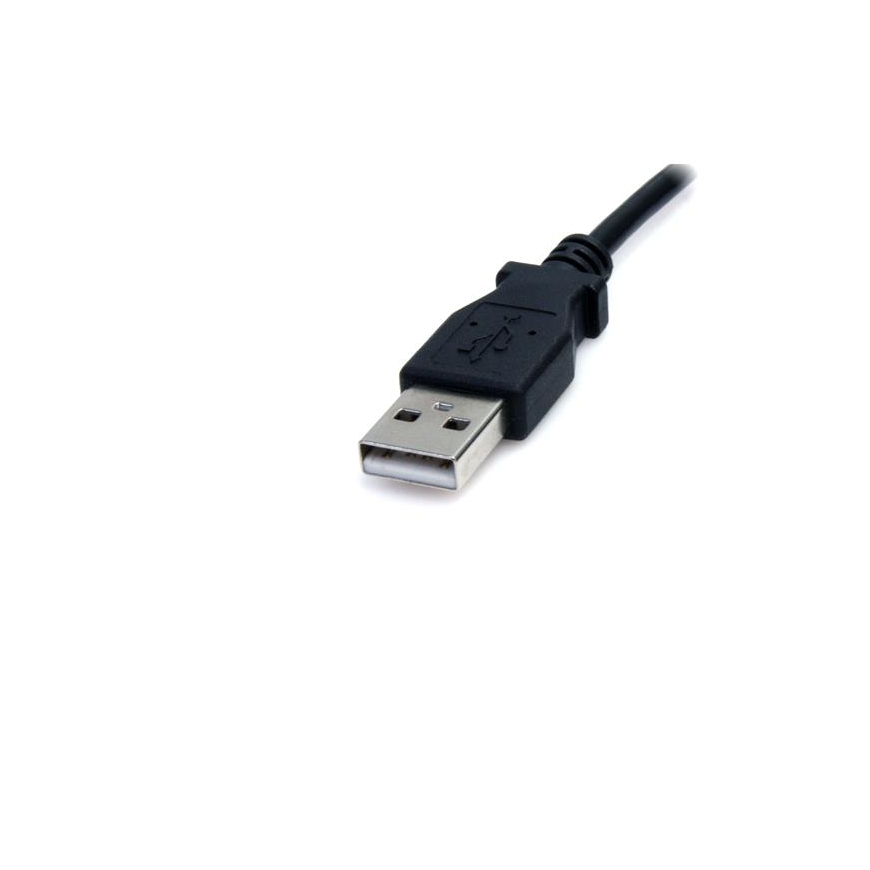 StarTech.com USB2TYPEM toitekaabel Must 0,9 m USB A Barrel type M – 2