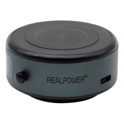 RealPower ChargeAir MAG Car Pasīvais turētājs Mobilais tālrunis/viedtālrunis Melns
