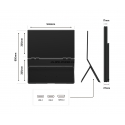 JAPANNEXT JN-DMD-IPS238F-C4 tietokoneen litteä näyttö 60,5 cm (23.8") 1920 x 1080 pikseliä Full HD L