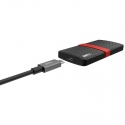 Emtec X200 2 TB C tipo USB 3.2 Gen 1 (3.1 Gen 1) Juoda Emtec X200 2 TB C tipo USB 3.2 Gen 1 (3.1 Gen 1) Juoda