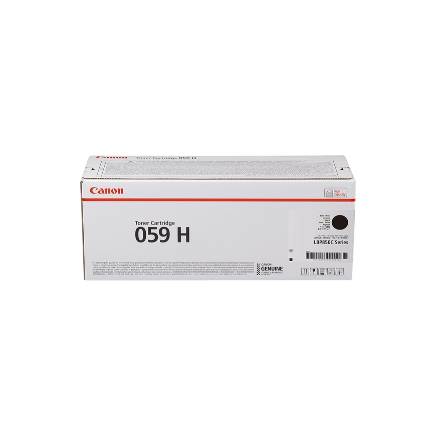 Canon 059H BK тонерный картридж 1 шт Подлинный Черный