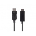 Lanberg CA-DPHD-11CC-0018-BK kabelių lizdinio / kištukinio jungčių tipo keitiklis DisplayPort HDMI J Lanberg CA-DPHD-11CC-0018-BK kabelių lizdinio / kištukinio jungčių tipo keitiklis DisplayPort HDMI J