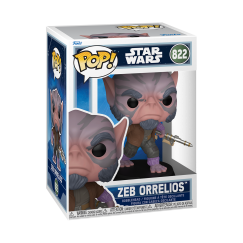 FUNKO POP! Vinilinė figūrėlė: Star Wars: Mandalorian & Grogu - Zeb Orrelios