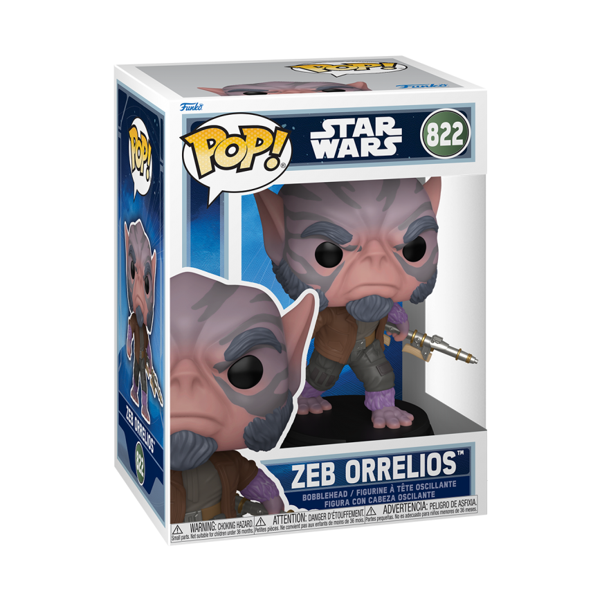FUNKO POP! Vinyl figuur: Star Wars: Mandalorian & Grogu - Zeb Orrelios