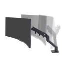 Ergotron HX Series 45-647-224 monitor mount / stand 124.5 cm (49") Desk Black Ergotron HX Series 45-647-224 monitor mount / stand 124.5 cm (49") Desk Black
