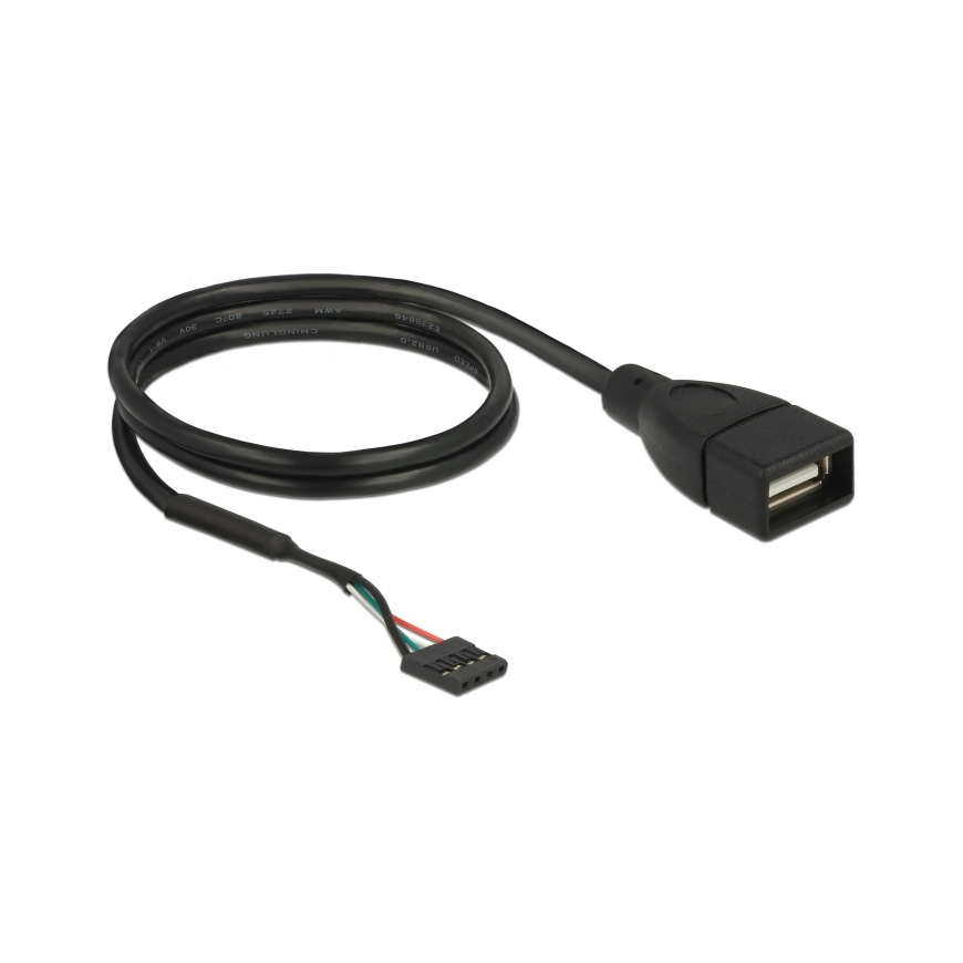 DeLOCK 85671 USB cable 0.6 m Black