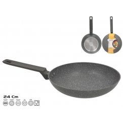 Pannu 24 cm, graniitti efekti, 4,8 x 44,5 x 24 cm, KITCHEN&GO