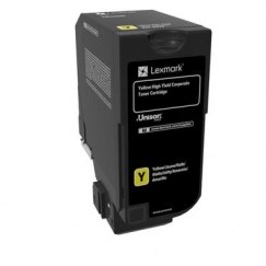 Lexmark 84C2HYE тонерный картридж 1 шт Подлинный Желтый