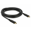 DeLOCK 83325 USB kabelis USB 2.0 3 m USB C Juoda DeLOCK 83325 USB kabelis USB 2.0 3 m USB C Juoda