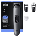 Braun 80789918 hiustrimmeri/-leikkuri Tummanharmaa 21 Nikkeli-kadmium (NiCd)