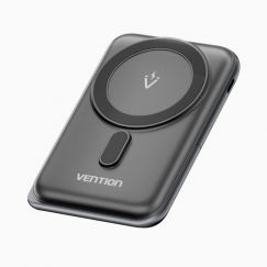Vention FHNB0 akupank 10000 mAh Traadita laadimine Must