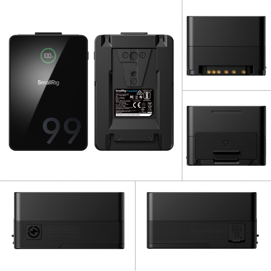 SmallRig 5046 kameru / digitālās videokameras akumulators 6800 mAh – 2