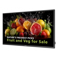Philips 5000 series 32BDL5050D/00 infonäyttö 81,3 cm (32") LCD Wi-Fi 500 cd/m² Full HD Sisäänrakennettu prosessori Android