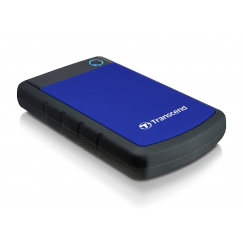 Transcend 2TB StoreJet 25H3 väline kõvaketas 2.5" Micro-USB B 3.2 Gen 1 (3.1 Gen 1) Must, Sinine