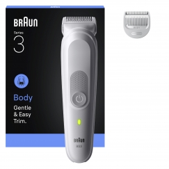 Braun Series 3 80789711 kehatrimmer/-raseerija Helehall