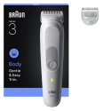 Braun Series 3 80789711 skuveklis ķermenim Gaiši Pelēks Braun Series 3 80789711 skuveklis ķermenim Gaiši Pelēks