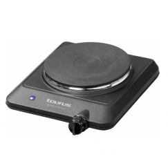 Taurus Volcano Uno Black, Stainless steel Countertop Sealed plate 1 zone(s)