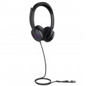 Yealink UH48 Dual UC USB-C/A Kõrvaklapp Juhtmega ühendatud Peavõru Kõned/muusika USB Type-C / USB Ty Yealink UH48 Dual UC USB-C/A Kõrvaklapp Juhtmega ühendatud Peavõru Kõned/muusika USB Type-C / USB Ty