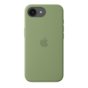 Apple iPhone 17e:n MagSafe-silikonikuori - vaalea sammal Apple iPhone 17e:n MagSafe-silikonikuori - vaalea sammal