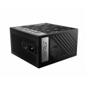 MSI MPG A850G PCIE5 maitinimo blokas 850 W 24-pin ATX ATX Juoda