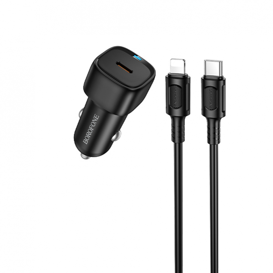 Borofone Car charger BZ34A Cloud - Type C - PD 20W with Type C t – 4