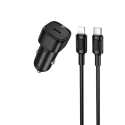 Borofone Car charger BZ34A Cloud - Type C - PD 20W with Type C t