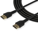 StarTech.com RHDMM2MP HDMI kabelis 2 m HDMI Type A (Standard) Melns StarTech.com RHDMM2MP HDMI kabelis 2 m HDMI Type A (Standard) Melns