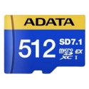 ADATA UD512GEX3L1-C muistikortti 512 GB MicroSDXC UHS-II ADATA UD512GEX3L1-C muistikortti 512 GB MicroSDXC UHS-II