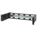 Intellinet 19" Rack Mount Din Rail Kit Depth Adjustable, 2U, box Intellinet 19" Rack Mount Din Rail Kit Depth Adjustable, 2U, box