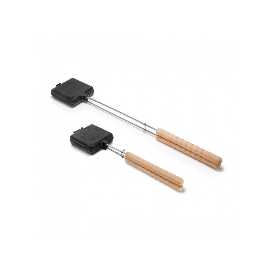 Petromax sw-iron voileipägrilli Musta, Kromi, Puu – 4