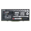 Proxxon 23 040 Padrunvõtmete komplekt 56 tk