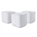 ASUS ZenWiFi XD4 Plus AX1800 3 Pack White Kaks sagedusala (2,4 GHz / 5 GHz) Wi-Fi 6 (802.11ax) Valge ASUS ZenWiFi XD4 Plus AX1800 3 Pack White Kaks sagedusala (2,4 GHz / 5 GHz) Wi-Fi 6 (802.11ax) Valge