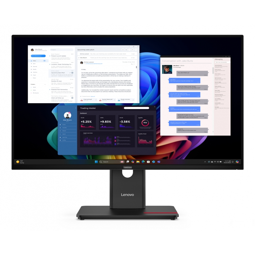 Lenovo ThinkVision T27UD-40 monitori 68,6