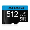 ADATA AUSDX512GUICL10A1-RA1 карта памяти 512 GB MicroSDXC UHS-I Класс 10 ADATA AUSDX512GUICL10A1-RA1 карта памяти 512 GB MicroSDXC UHS-I Класс 10