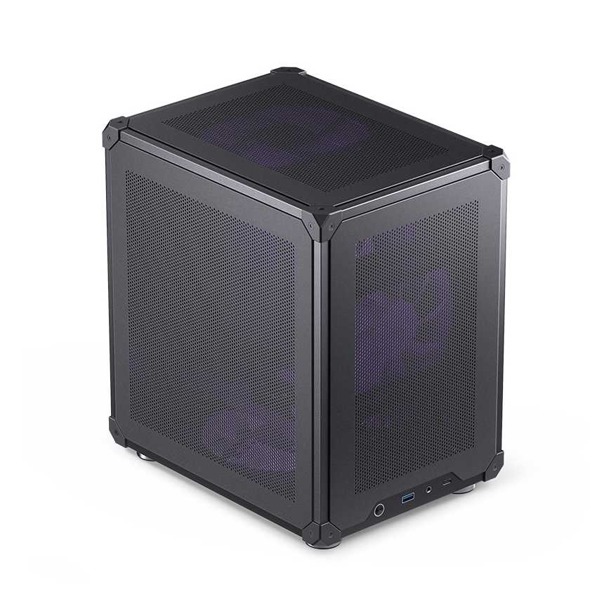 Jonsbo C6 Black Juoda