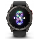 Garmin fēnix 8 Pro 3.56 cm (1.4") LED 51 mm Digital 454 x 454 pixels Touchscreen Black, Grey, Titani