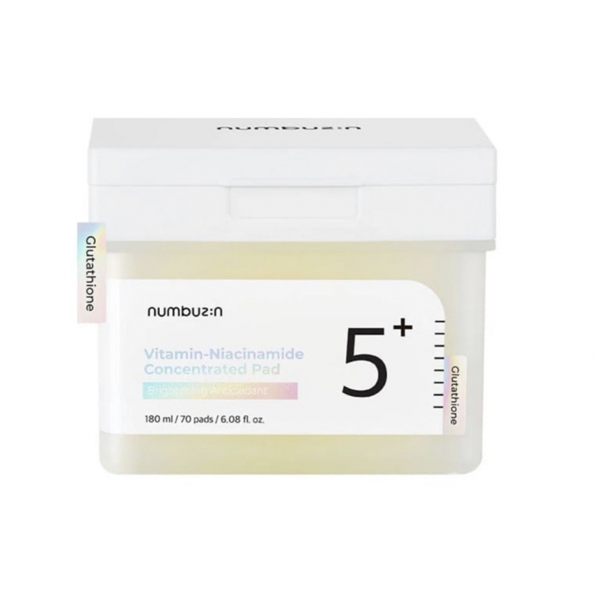 Numbuzin No.5 Vitamin‑Niacinamide Concentrated Pad 70 pads