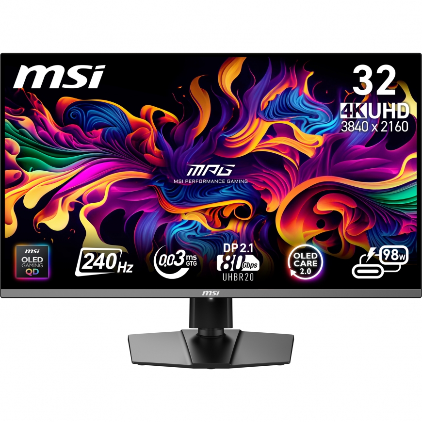 MSI MPG 322URX QD-OLED monitori 80
