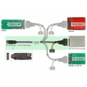 DeLOCK 62984 гендерный адаптер 67-pin M.2 Key M U.2 SFF-8639/SATA 15-pin Черный DeLOCK 62984 гендерный адаптер 67-pin M.2 Key M U.2 SFF-8639/SATA 15-pin Черный