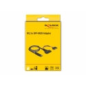 DeLOCK 62984 гендерный адаптер 67-pin M.2 Key M U.2 SFF-8639/SATA 15-pin Черный DeLOCK 62984 гендерный адаптер 67-pin M.2 Key M U.2 SFF-8639/SATA 15-pin Черный