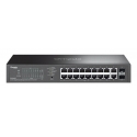 OMADA ES220GP verkkokytkin Hallittu Gigabit Ethernet (10/100/1000) Power over Ethernet -tuki Musta OMADA ES220GP verkkokytkin Hallittu Gigabit Ethernet (10/100/1000) Power over Ethernet -tuki Musta