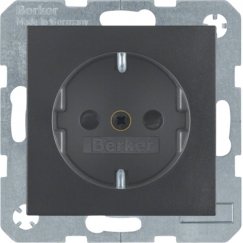 Hager 47231606 elektros jungiklio / lizdo dangtelis Antracitas