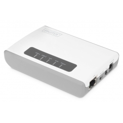 Digitus DN-13024 tulostinpalvelin Ethernet LAN/langaton LAN Valkoinen