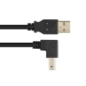 Techly ICOC U-AB-30-ANG USB кабель USB 2.0 3 m USB A USB B Черный Techly ICOC U-AB-30-ANG USB кабель USB 2.0 3 m USB A USB B Черный