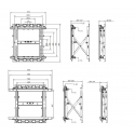 Equip 19"-55" Push-In Pop-Out TV Wall Mount Bracket Equip 19"-55" Push-In Pop-Out TV Wall Mount Bracket