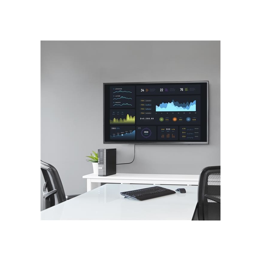 StarTech.com DP2DVI2MM6 videokaapeli-adapteri 1,8 m DisplayPort DVI-D Musta – 3