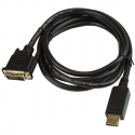 StarTech.com DP2DVI2MM6 videokaabliadapter 1,8 m DisplayPort DVI-D Must StarTech.com DP2DVI2MM6 videokaabliadapter 1,8 m DisplayPort DVI-D Must